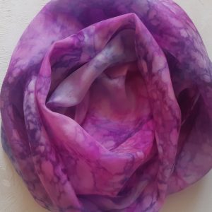 Pink pastels scarf