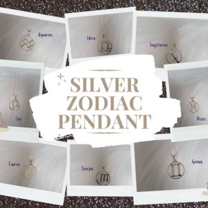 Zodiac Pendant Sterling Silver