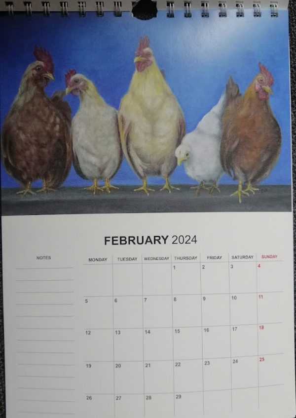 2024 Artistic Calendar