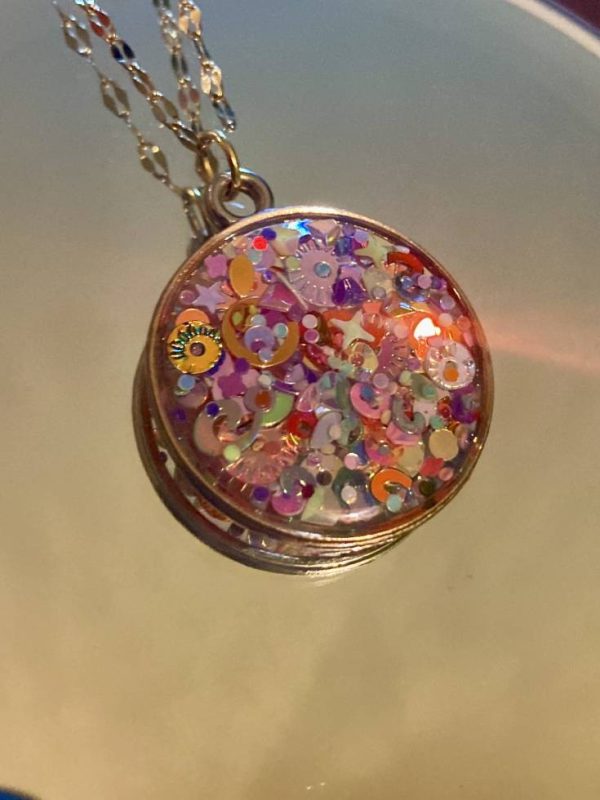 Sequin pendant