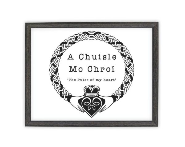 The Pulse Of My Heart Claddagh Print - Image 7