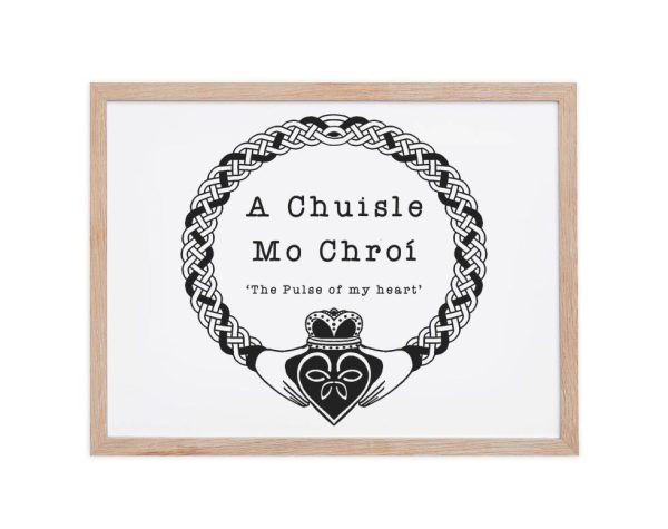 The Pulse Of My Heart Claddagh Print - Image 2