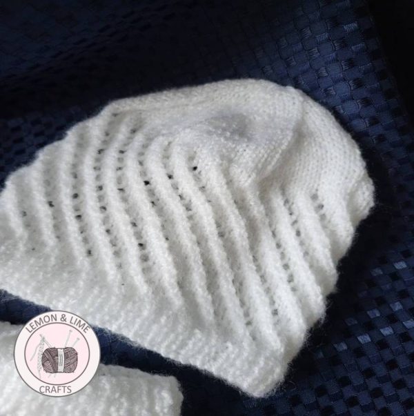 Handknit Christening Set - Image 2