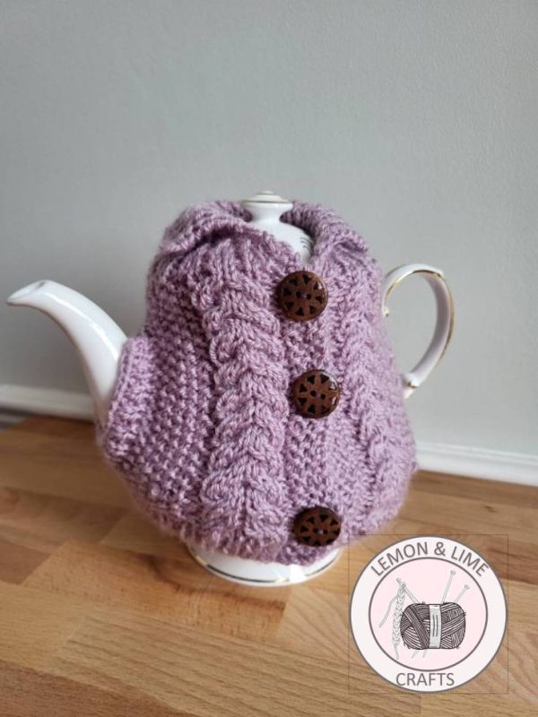 Aran Knit Tea Cosy 1