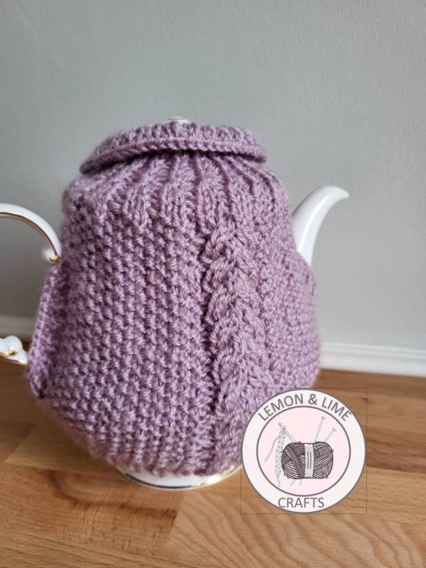 Aran Knit Tea Cosy 1 - Image 4