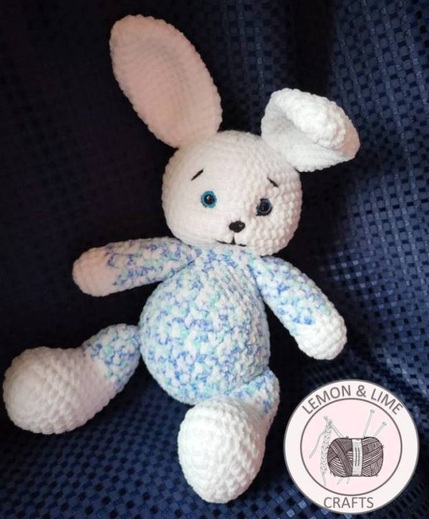 Handmade Amigurami Bunny Billy