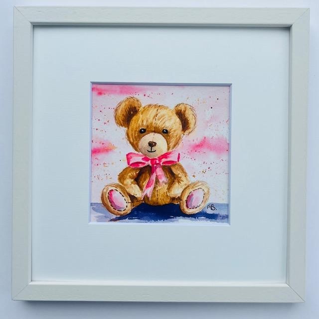 Baby Girl Framed Print