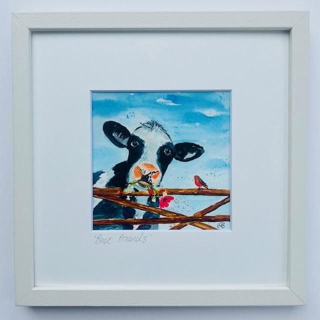 'Best Friends' framed print