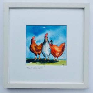 'Meet the Girls' framed print