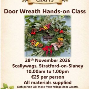 Door Wreath Hands-on Class