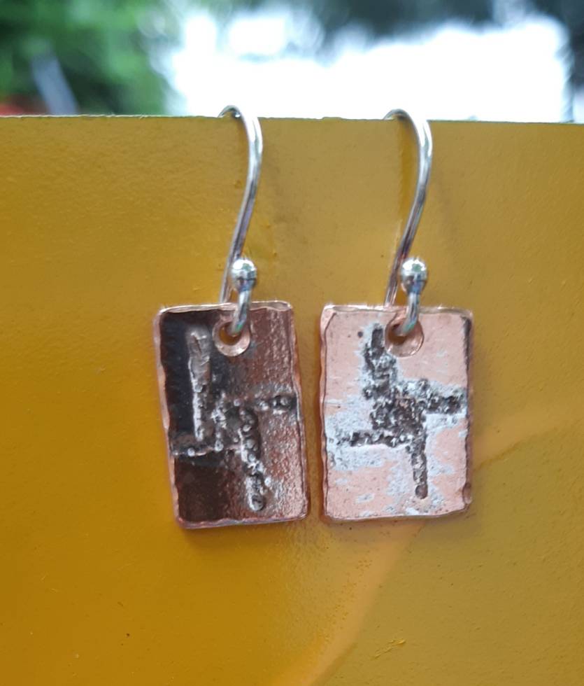 St Brigid's Cross Earrings
